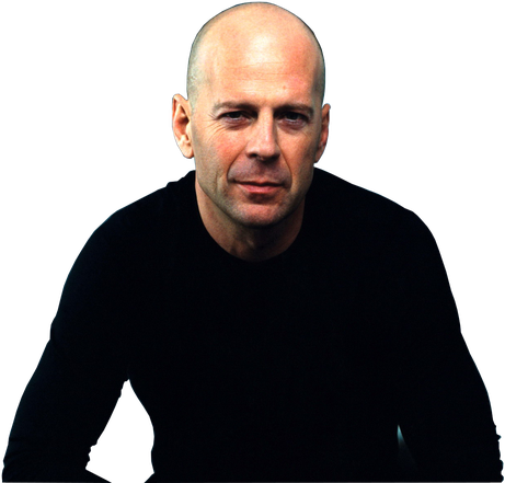 Bruce Willis Png Hd (black)