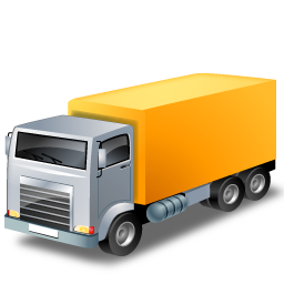 Truck Yellow Icon Free Transparent Png Icon Download (orange, black)