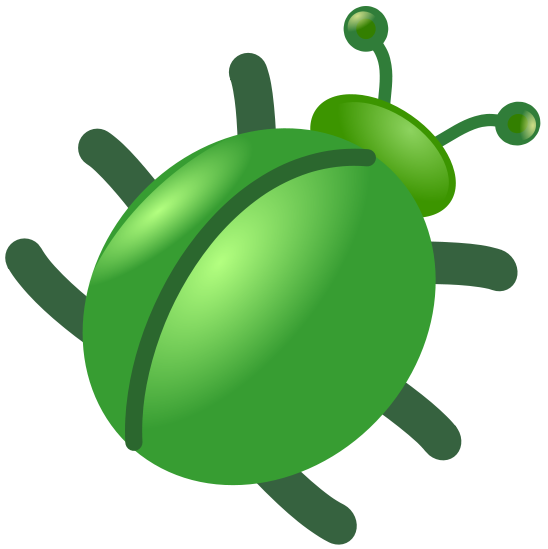 True Bug Png File (teal, black, green)