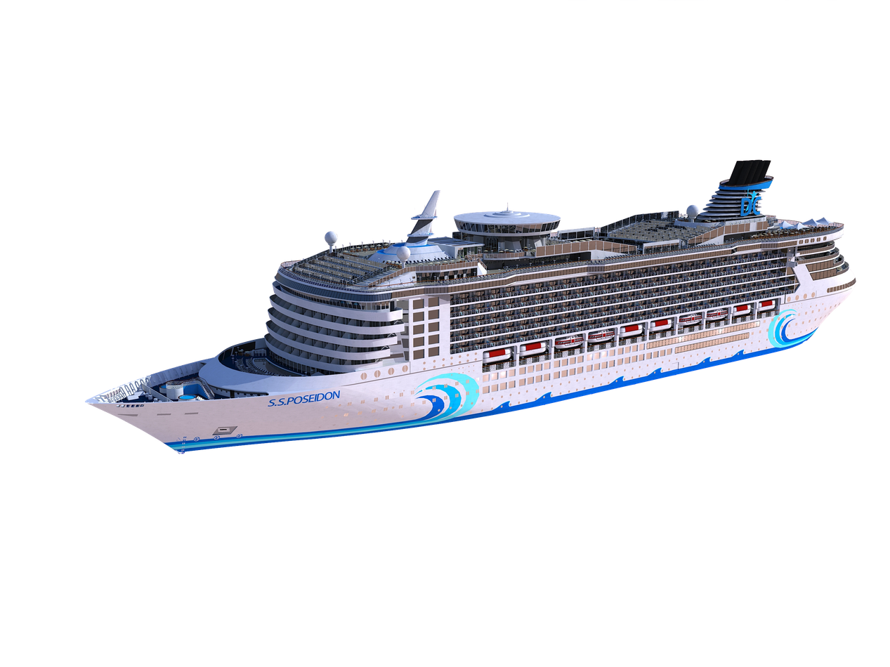 Cruise Ship Png Picture (gray, black)