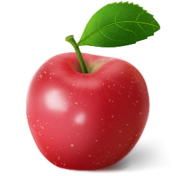 Fruit Apple Food Free Transparent Png Icon Download (maroon, black)