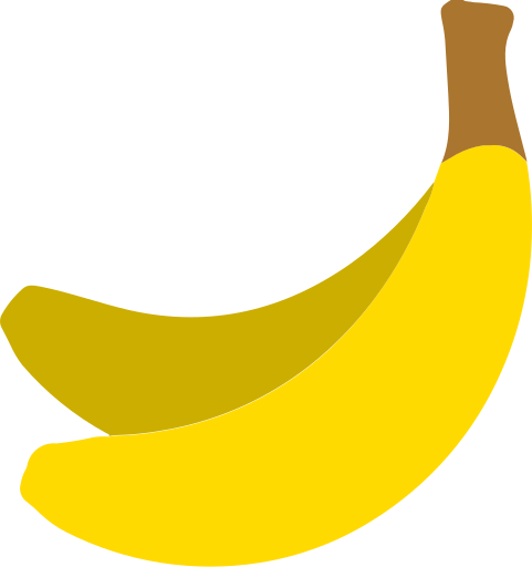 Fruit Banana Free Png Icon Download (gold, chocolate, black, orange)