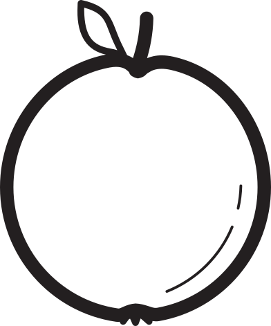 Fruit Fruits Orange Free Transparent Png Icon Download (black)