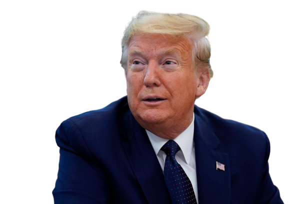 Trump Transparent Png (black)