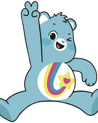 Grumpy Care Bears Png Pic (black, silver, white)