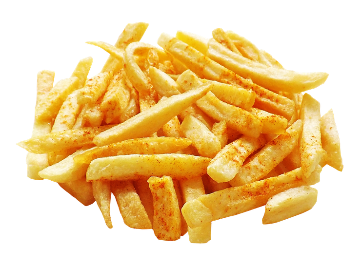 Crunchy French Fries Png Image (silver, chocolate, black)