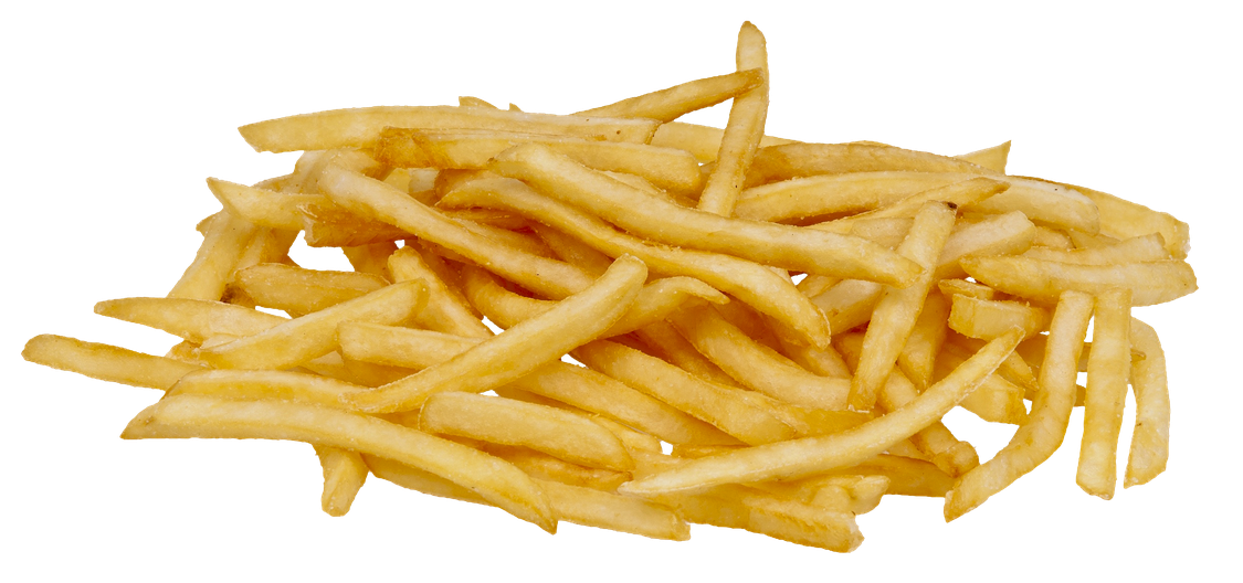 Crunchy Fries Transparent Png (chocolate, black, salmon)