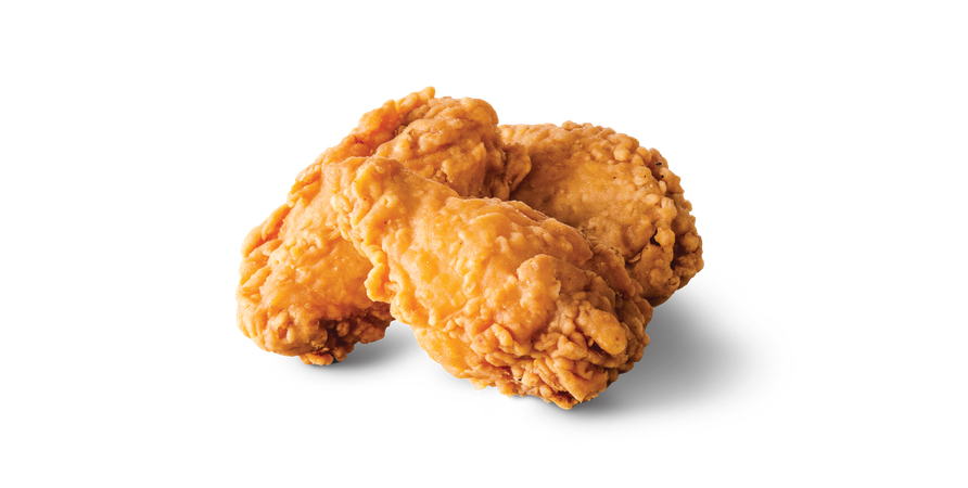 Crunchy Kfc Chicken Png Transparent Image (black)