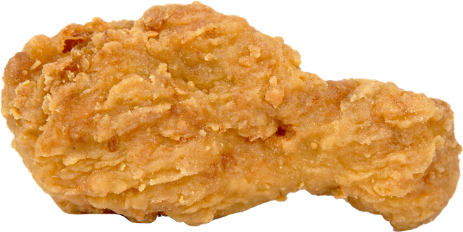 Crunchy Kfc Chicken Transparent Background (chocolate, black, salmon)