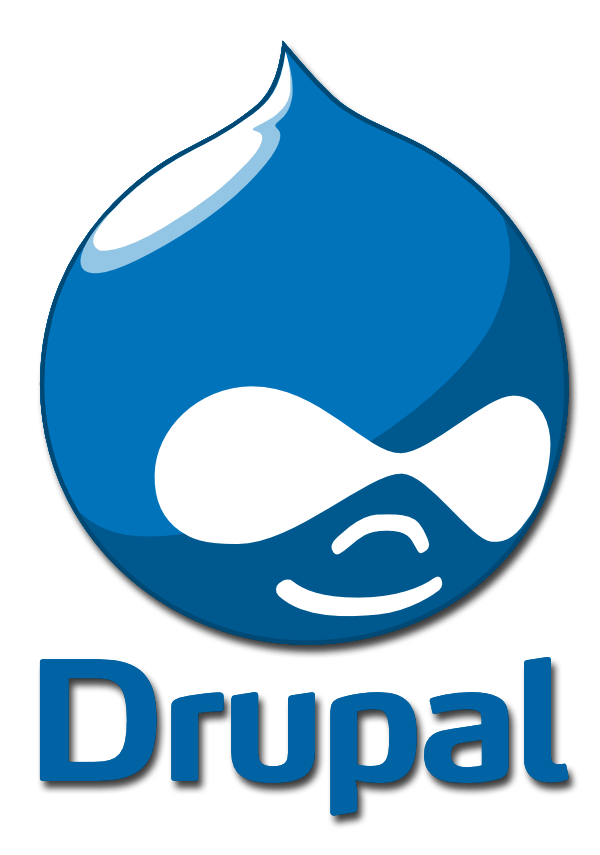 Drupal Png Transparent Image (white, black, gray, teal)