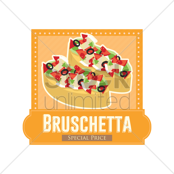 Bruschetta Cheese Png Cutout (olive, orange, black, silver, salmon)