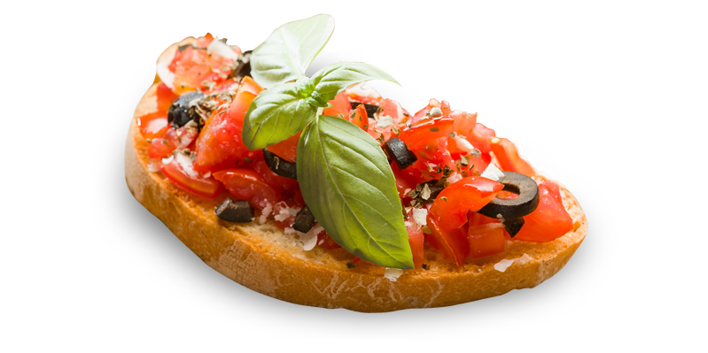 Bruschetta Png Clipart (white, black, silver, lavender, salmon)