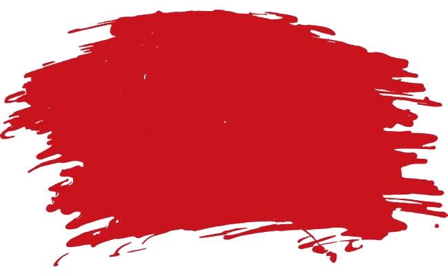 Brush Art Png Clipart (white, red)