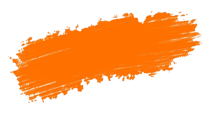 Brush Art Png Image (white, orange, chocolate)