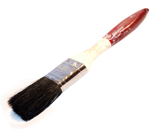 Brush Png Transparent Image (white, beige, black)