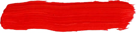 Brush Stroke Png Photo (white, red)