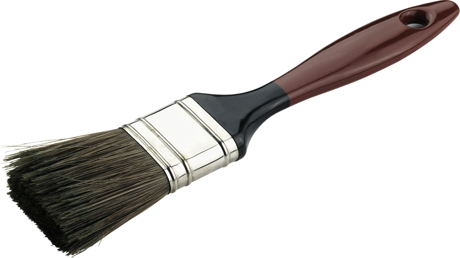 Brush Transparent Png (white, black)