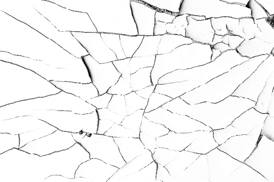 Crushed Glass Cracks Transparent Png (lavender, white)