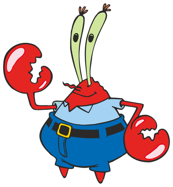 Krusty Krab Png File (silver, black, mint, teal, red)