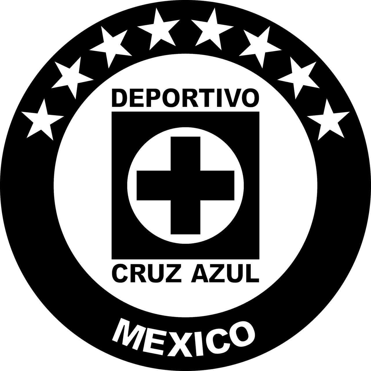 Cruz Azul Png (lavender, black, white)