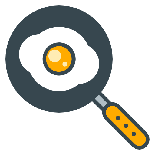 Frying Pan Icon Free Nobackground Png Icon Download (olive, white, indigo, black, orange)