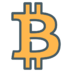 Cryptocurrency Btc Bitcoin Icon Free Nobackground Png Icon Download Path (gray, salmon, black)