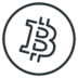 Cryptocurrency Coin Crypto Btc Bitcoin Icon Free Nobackground Png Icon Download (black)