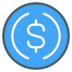 Cryptocurrency Coin Usd Usdc Icon Free Transparent Png Icon Download (gray, greenish blue, black, white)