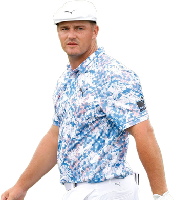 Bryson Dechambeau Olympic Player Png Transparent Picture (white, lavender, black)