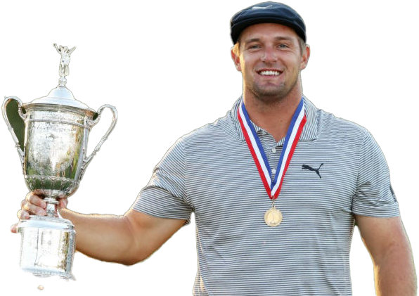 Bryson Dechambeau Olympic Player Transparent Images Png (white, silver)