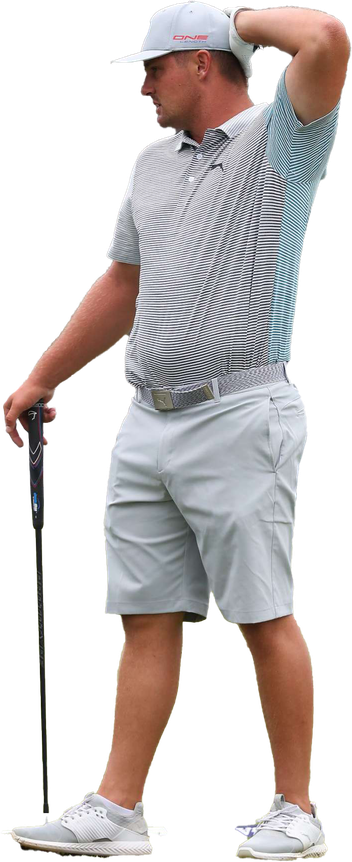 Bryson Dechambeau Png Image (black, gray, silver)