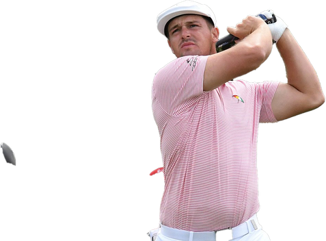 Bryson Dechambeau Png Photo (white, pink, black, silver)