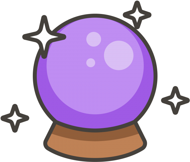 Crystal Ball Png File (chocolate, black, plum, violet)