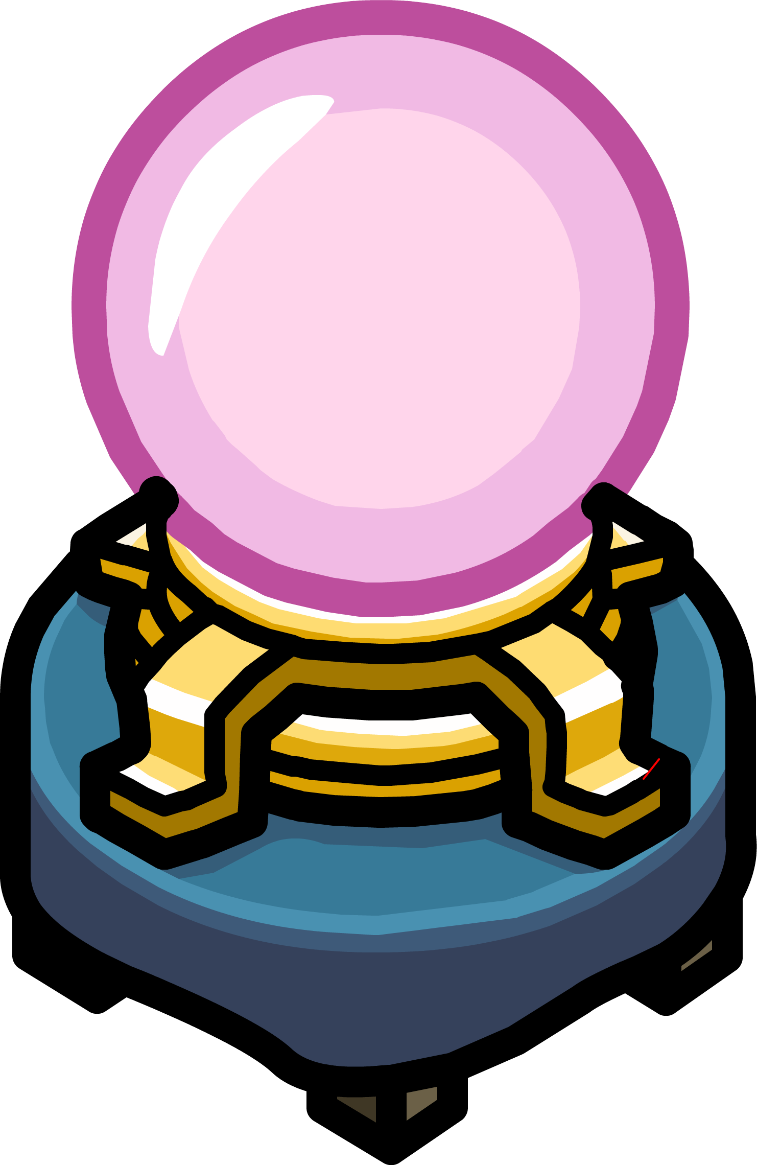 Crystal Ball Png Free Download (plum, teal, indigo, pink, black)