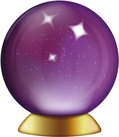 Crystal Ball Png Hd (olive, black, purple, chocolate)