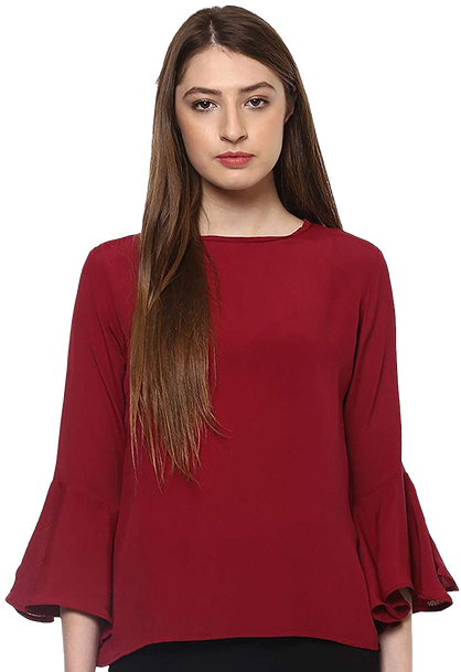 Crystal Renn Png Pic (black, maroon)