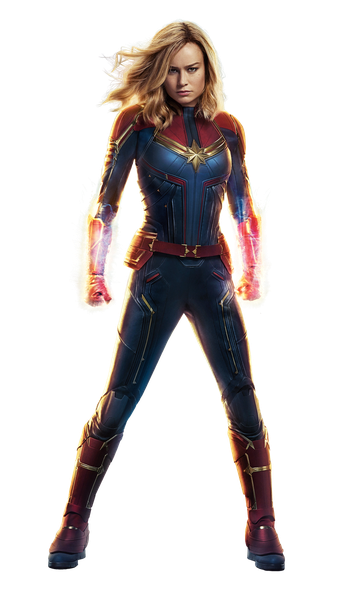 Ms. Marvel Png Hd Isolated (black)