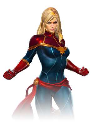 Ms. Marvel Png Isolated Image (black)