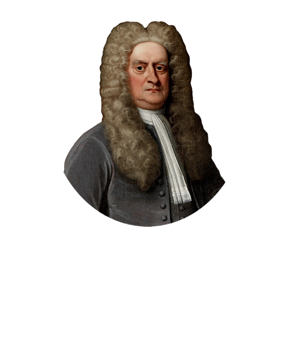 Isaac Newton Png Photo (gray, indigo, black)