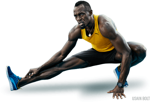 Usain Bolt Png Photos (black)