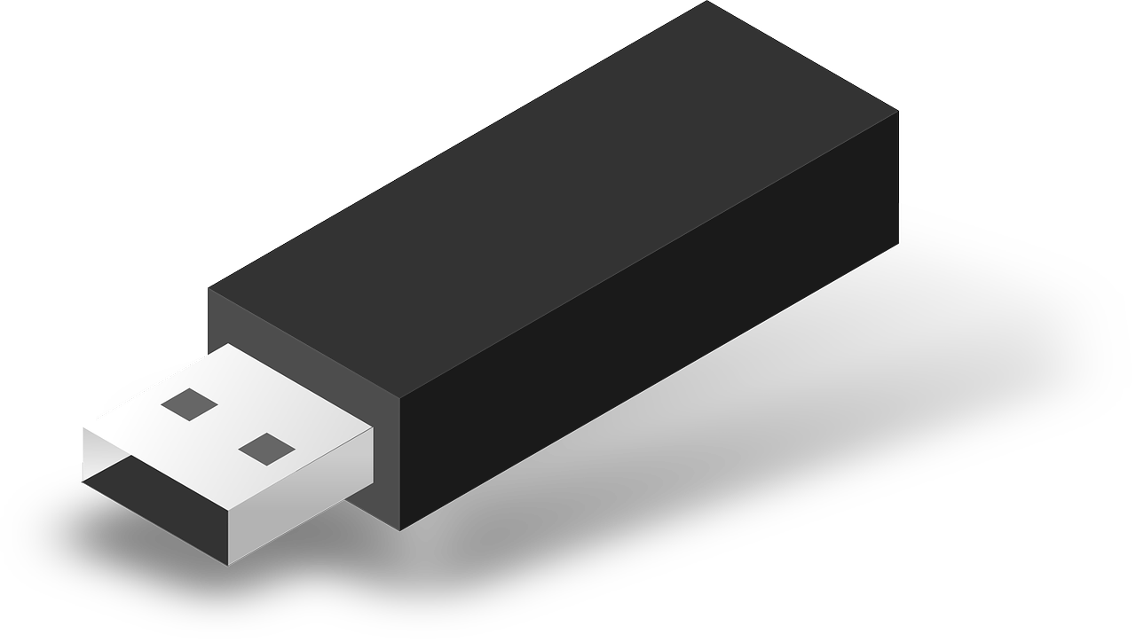 Usb Flash Download Png Isolated Image (black, gray, white)