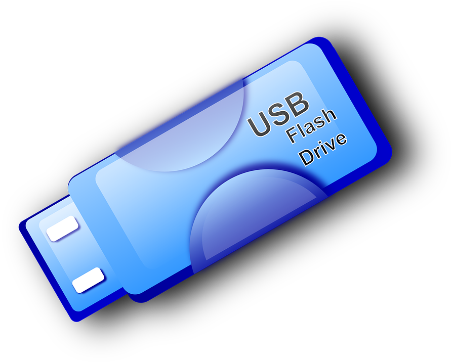 Usb Flash Transparent Isolated Images Png (black, silver, blue, white)