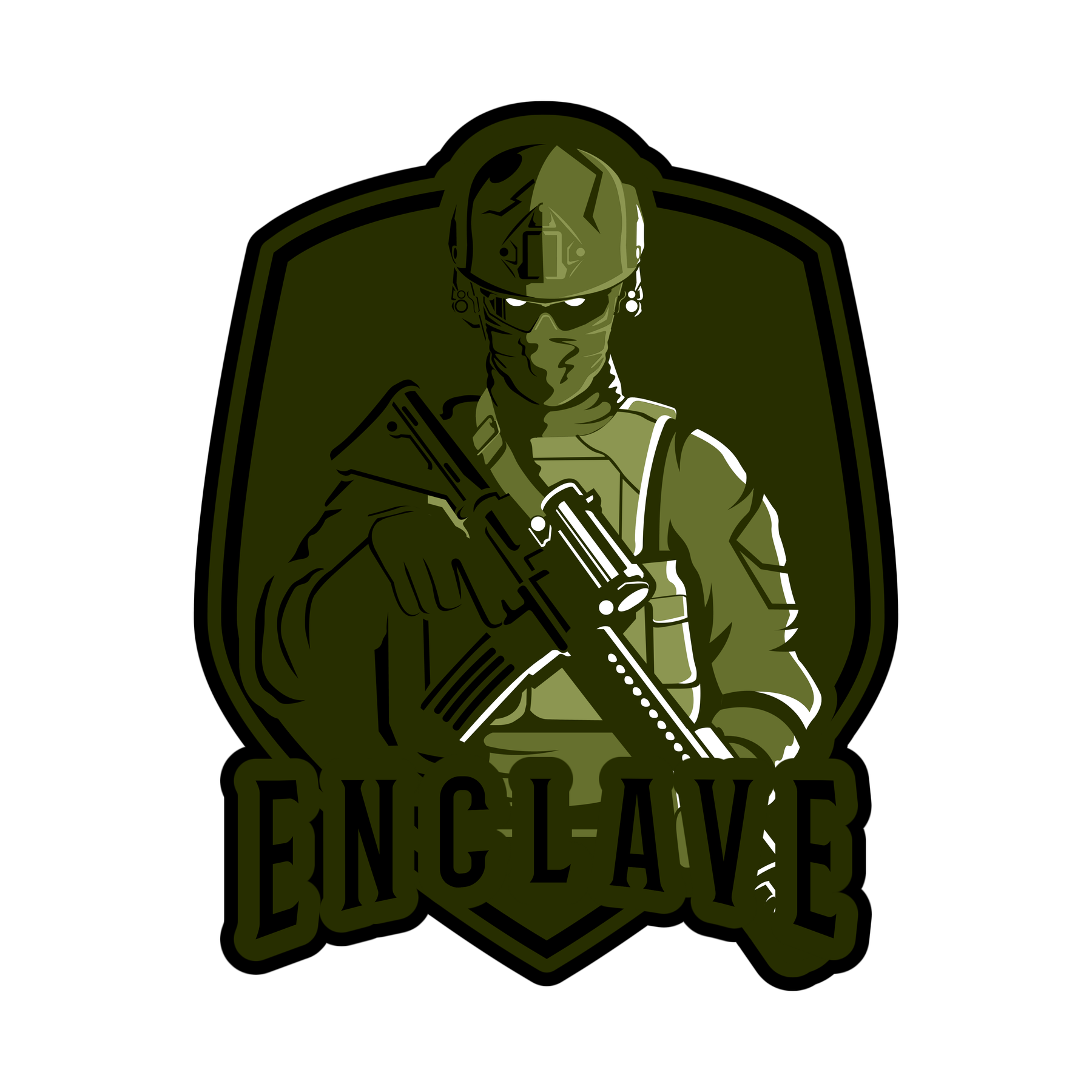 Escape From Tarkov Png (olive, black)