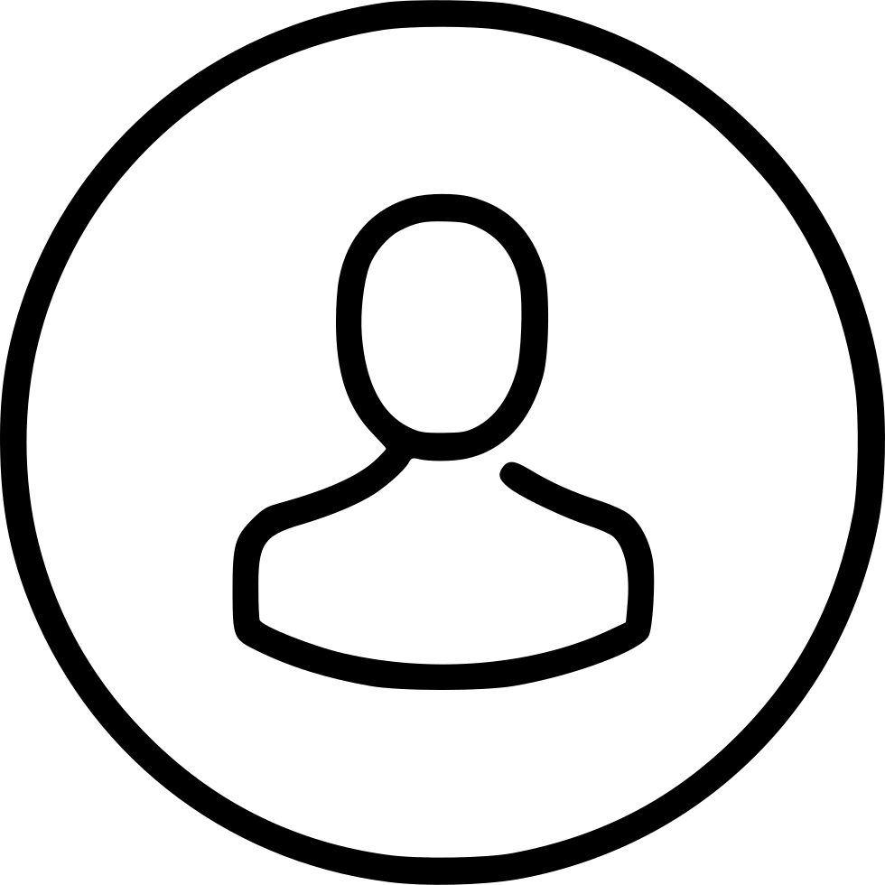 User Account Person Png Transparent Image (black, white)