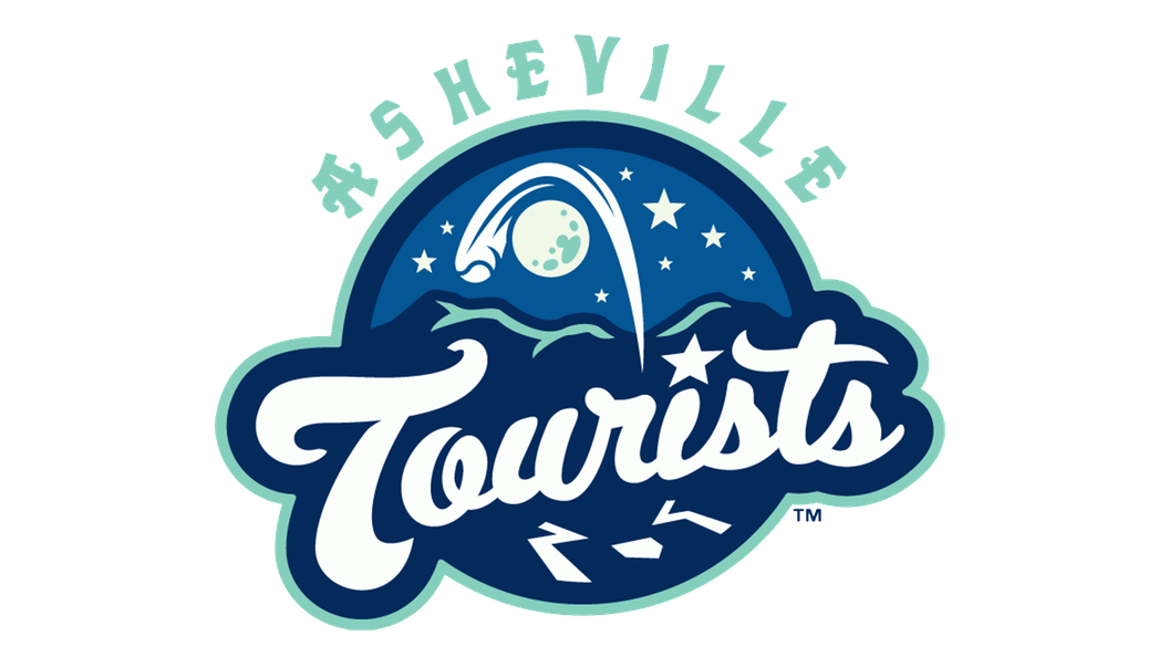 Asheville Tourists Png Pic (white, teal, black, navy)