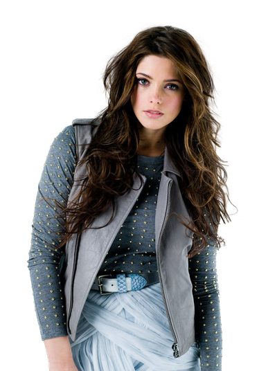 Ashley Greene Transparent Background (lavender, black, silver)