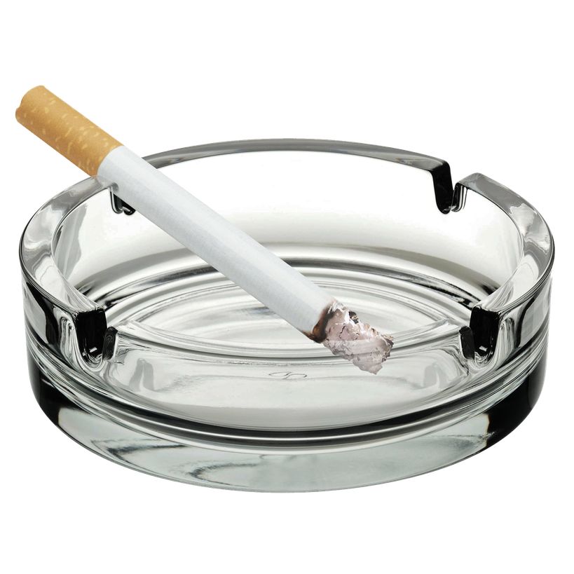 Ashtray Transparent Background (white, beige, black, silver)