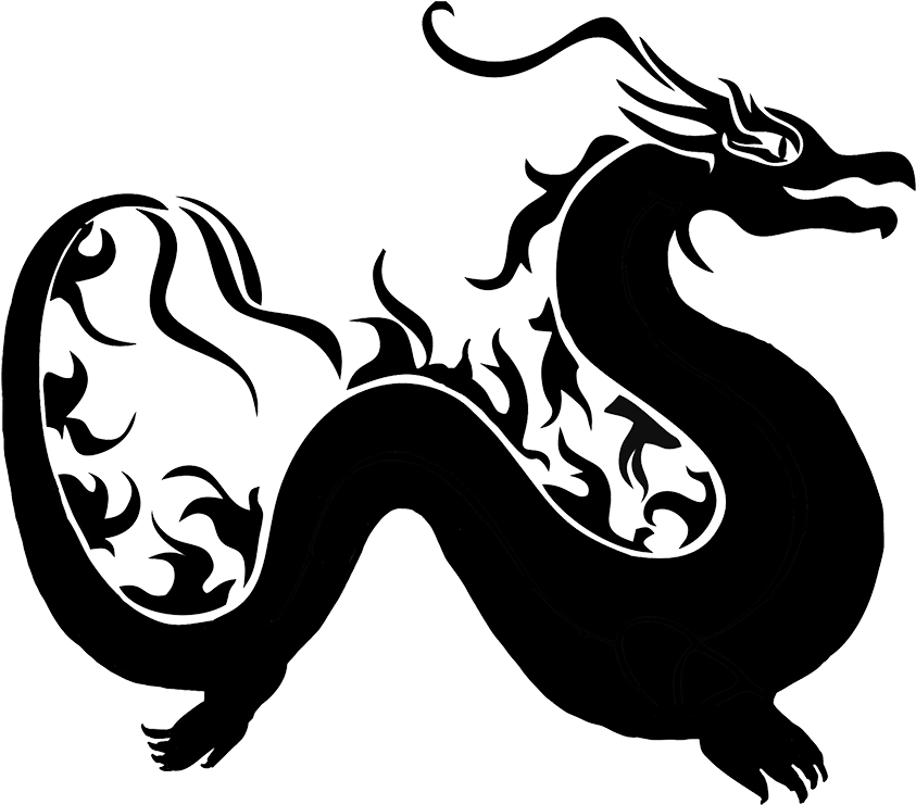 Asian Art Png Picture (black)