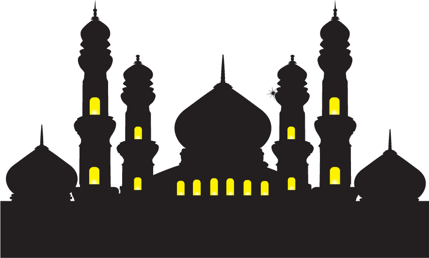 Islam Mosque Png Hd Image (black)