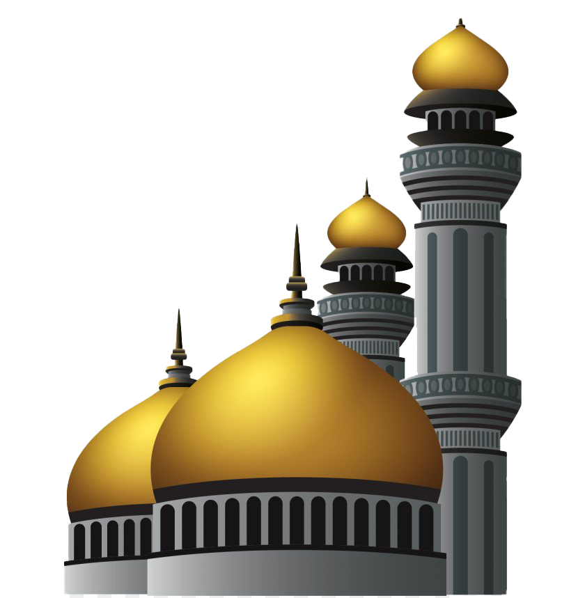 Islam Mosque Png Photo (indigo, black, gray, white)